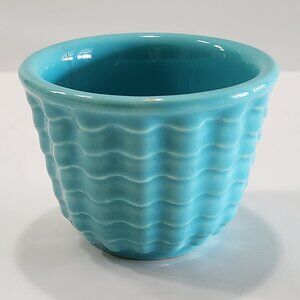 Gladding McBean Franciscan Pottery Cocinero Custard Cup in Glacial Blue